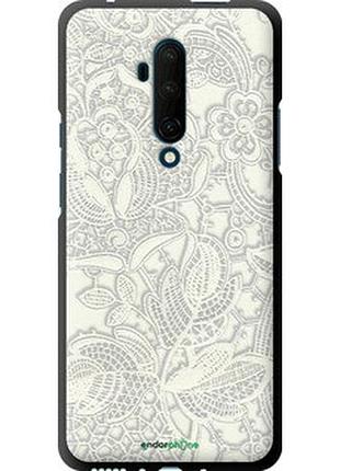 Чохол на oneplus 7t pro біле мереживо "4383b-1810-2448"