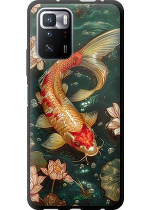 Чехол на xiaomi poco x3 gt мелодия лотоса "6106b-2511-2448"