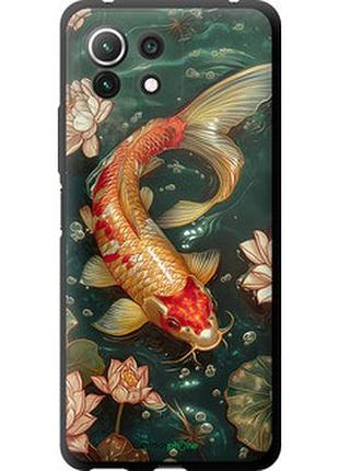 Чехол на xiaomi mi 11 lite мелодия лотоса "6106b-2281-2448"