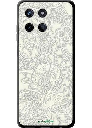 Чехол на realme realme 11 белое кружево "4383b-3120-2448"