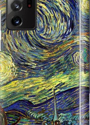 Чехол на samsung galaxy note 20 ultra винсент ван гог. звёздная ночь "163m-2051-2448"
