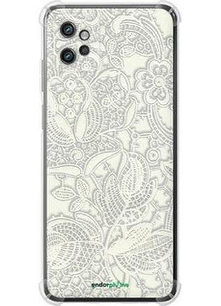 Чехол на motorola g32 белое кружево "4383sp-2845-2448"