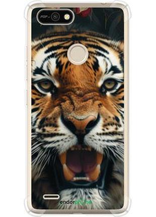 Чехол на tecno pop 2f b1f тигровое величие "6080sp-2391-2448"
