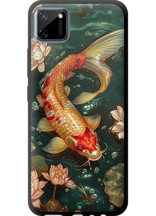 Чохол на realme c11 2020 мелодія лотоса "6106b-2031-2448"