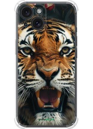 Чехол на iphone 15 тигровое величие "6080sp-3075-2448"