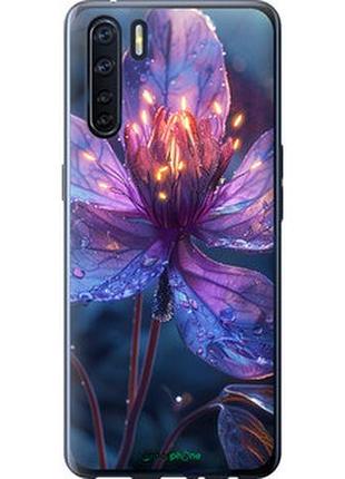 Чехол на oppo a91 магический цветок "6038t-1884-2448"