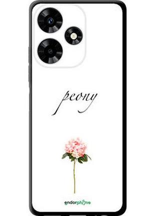 Чехол на infinix hot 30 пион "4366b-3046-2448"