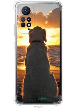Чохол на xiaomi redmi note 11 захід і собака "3966sp-2516-2448"