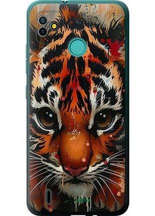 Чехол на tecno pop 5 bd2p mini tiger "6052u-2412-2448"