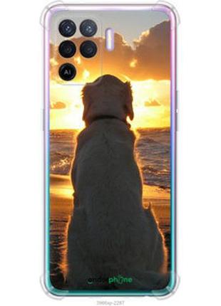 Чохол на oppo a94 захід і собака "3966sp-2287-2448"