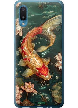 Чехол на samsung galaxy a02 a022g мелодия лотоса "6106t-2260-2448"