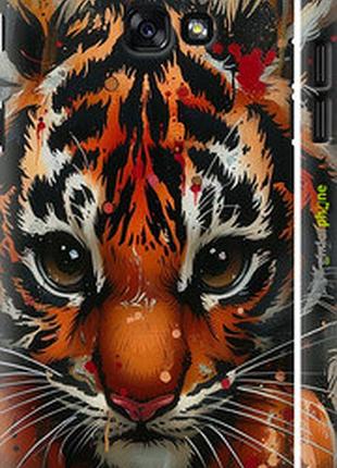 Чехол на samsung galaxy a7 (2017) mini tiger "6052m-445-2448"