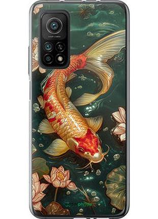 Чехол на xiaomi mi 10t pro мелодия лотоса "6106u-2679-2448"