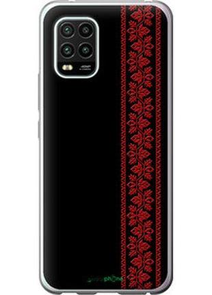 Чехол на xiaomi mi 10 lite вышиванка 53 "2041t-1924-2448"