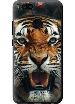 Чехол на xiaomi mi 5x тигровое величие "6080u-1042-2448"