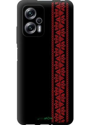 Чохол на xiaomi poco x4 gt 5g вишиванка 53 "2041b-3862-2448"