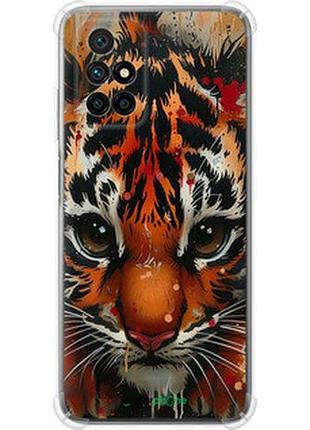 Чехол на xiaomi redmi 10 mini tiger "6052sp-2488-2448"