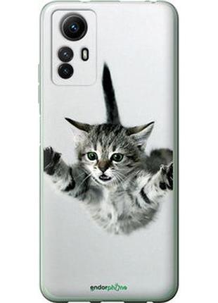 Чехол на xiaomi redmi note 12s летящий котёнок "2322u-3065-2448"