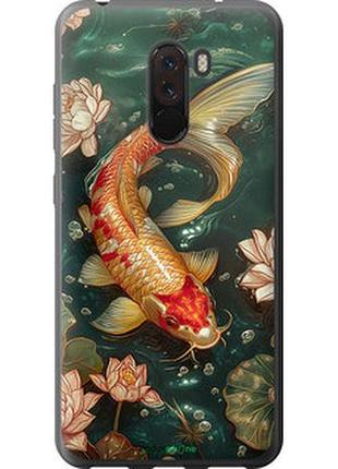 Чехол на xiaomi pocophone f1 мелодия лотоса "6106u-1556-2448"