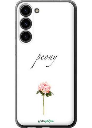 Чехол на samsung galaxy s23 plus пион "4366u-2905-2448"