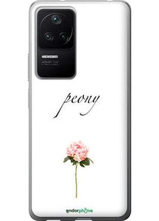 Чехол на xiaomi poco f4 пион "4366u-3917-2448"
