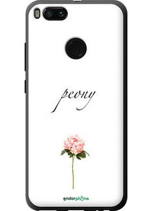 Чехол на xiaomi mi 5x пион "4366u-1042-2448"