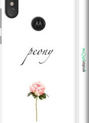 Чехол на motorola one power пион "4366m-1588-2448"