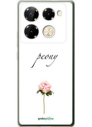 Чехол на infinix note 40 pro+ 5g пион "4366u-3801-2448"