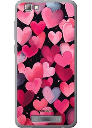 Чехол на zte a610 сердечки 4 "5662u-433-2448"