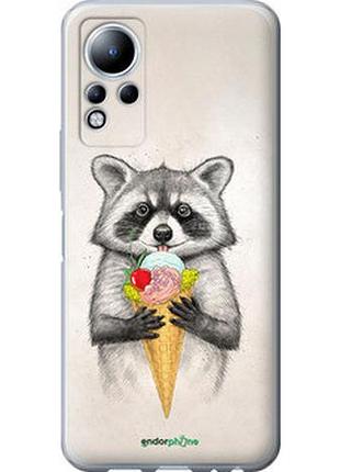 Чехол на infinix note 11 енотик с мороженым "4602u-2754-2448"