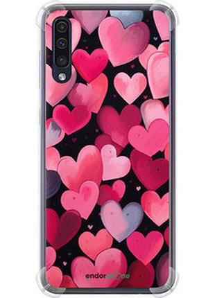 Чехол на samsung galaxy a30s a307f сердечки 4 "5662sp-1804-2448"
