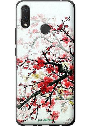 Чохол на huawei nova 3i квітучий кущ "831b-1541-2448"