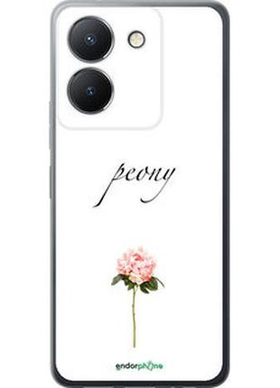 Чехол на vivo y27 5g пион "4366u-3407-2448"