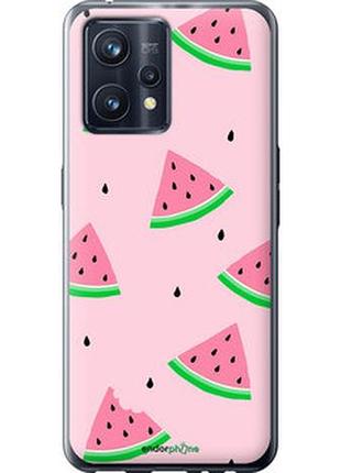 Чохол на realme 9 рожевий кавун "4314u-2866-2448"