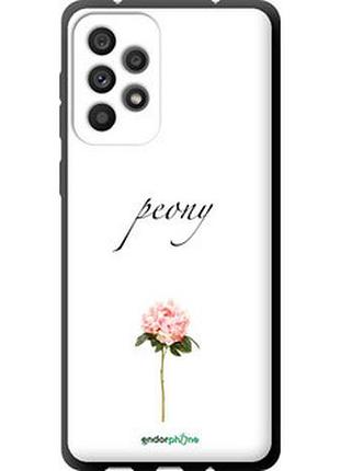Чехол на samsung galaxy a73 a736b пион "4366b-2586-2448"