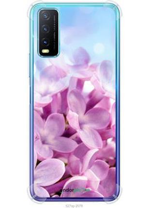 Чехол на vivo y20 сирень "527sp-2078-2448"