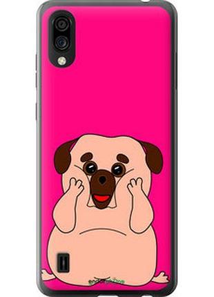 Чехол на zte blade a5 2020 весёлый мопс "4908u-2111-2448"