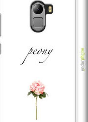Чехол на lenovo a7010 пион "4366m-232-2448"