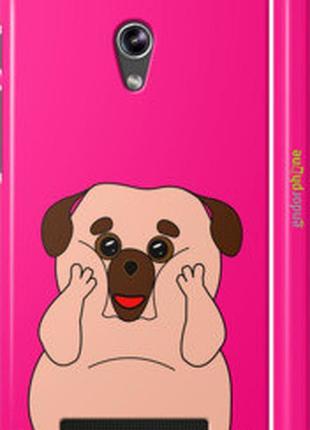 Чохол на asus zenfone 5 веселий мопс "4908c-81-2448"