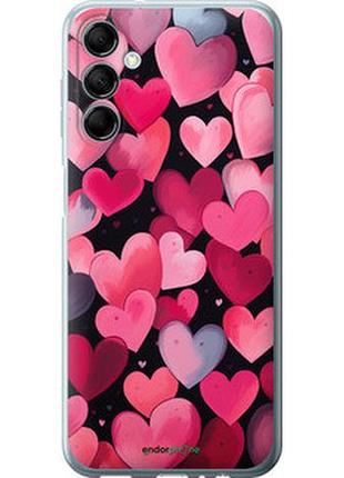 Чехол на samsung galaxy m14 m146b сердечки 4 "5662u-3038-2448"