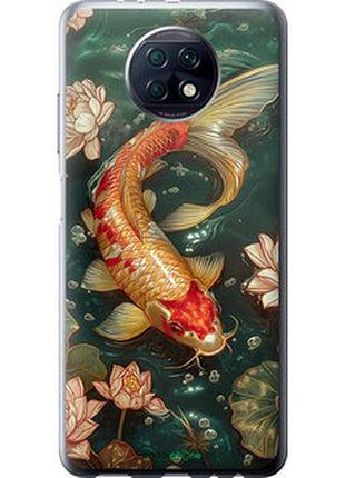 Чехол на xiaomi redmi note 9t мелодия лотоса "6106u-2261-2448"