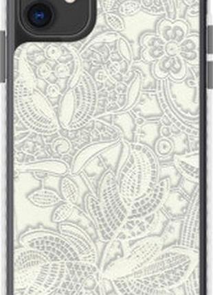 Чехол на iphone 11 белое кружево "4383pc-1722-2448"