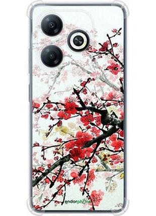 Чохол на tecno spark 20c bg7n квітучий кущ "831sp-3627-2448"