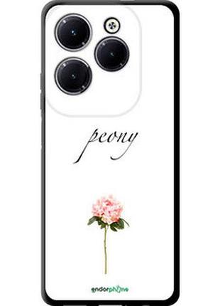 Чехол на infinix hot 40 пион "4366b-3503-2448"