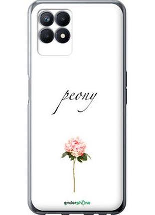 Чехол на realme narzo 50 пион "4366u-3066-2448"
