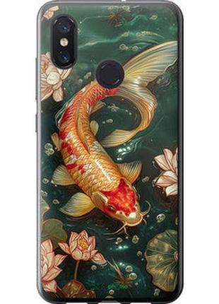 Чехол на xiaomi mi8 мелодия лотоса "6106u-1499-2448"