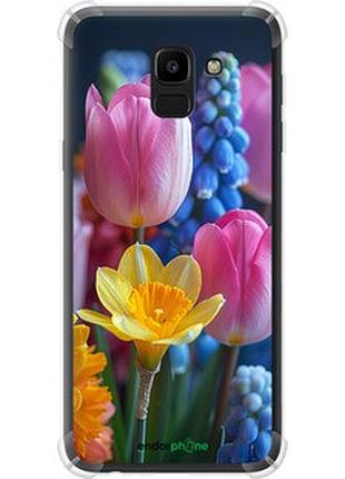 Чохол на samsung galaxy j6 2018 весняні квіти "6058sp-1486-2448"