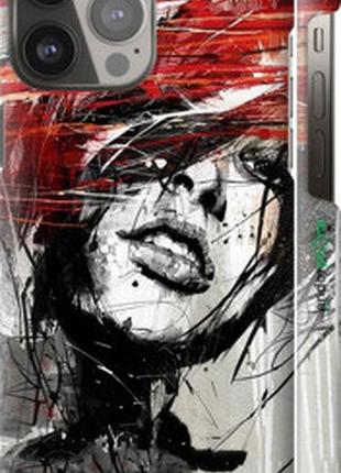 Чохол на iphone 13 pro max обличчя дівчини "1162m-2371-2448"