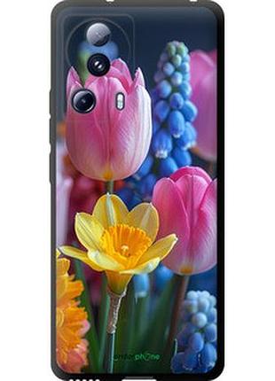 Чохол на xiaomi civi 2 весняні квіти "6058b-2917-2448"