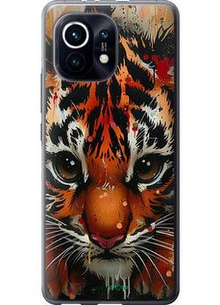 Чехол на xiaomi mi 11 mini tiger "6052u-2253-2448"